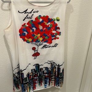 A line mini dress. Size large.